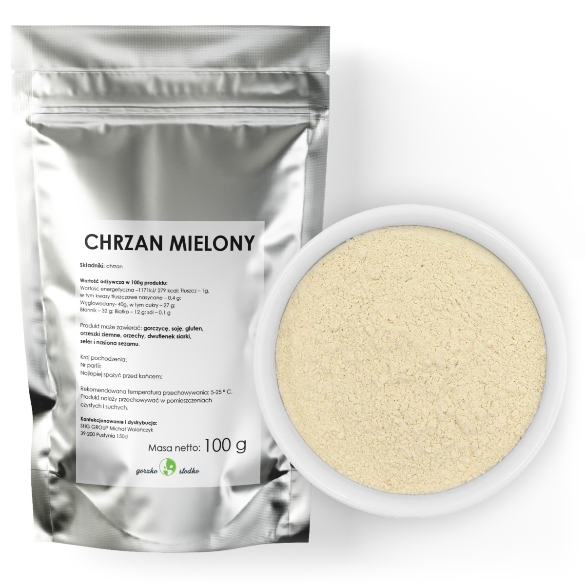 Chrzan mielony 100g
